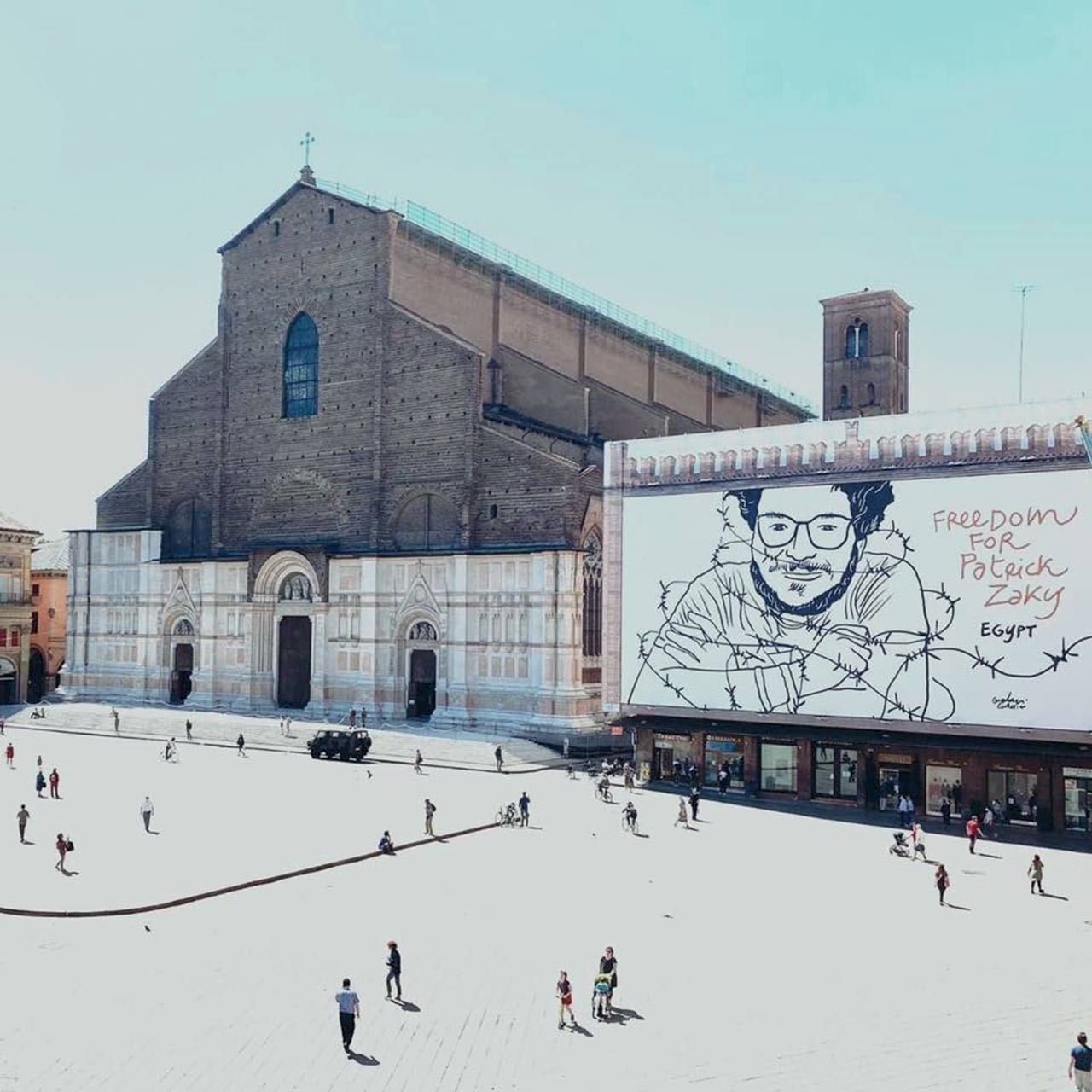 gianluca costantini patrick zaky piazza